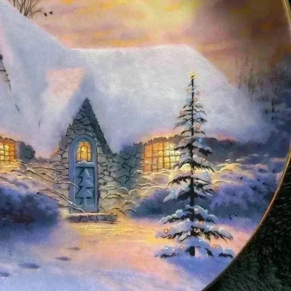 “Christmas Tree Cottage” by Thomas Kinkade - Picture 3 of 6